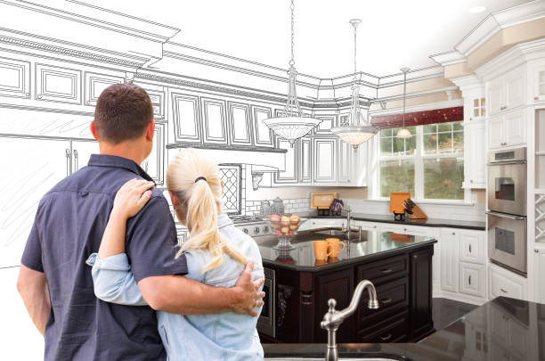 Professional Cabinet Installation technician working in Stratford, WI